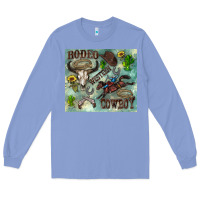Colony Blue country western Long Sleeve Tee - Zillion Design Studio