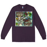 Plum country western Long Sleeve Tee - Zillion Design Studio