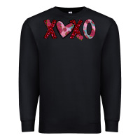 Black xoxo Premium Sweatshirt - JahusDesignShop