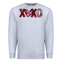 Heather Grey xoxo Premium Sweatshirt - JahusDesignShop