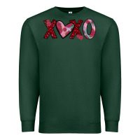 Sports Green xoxo Premium Sweatshirt - JahusDesignShop