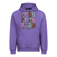 Pray On It Pray Over It Pray Through It Urban Hoodie | Teevron