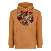 Meerkat christmas cow gemstone Heavyweight Hoodie - JahusDesignShop