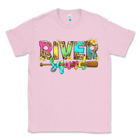 Bubblegum Pink river squad with leopard Classic Tee - texasbilliewilder