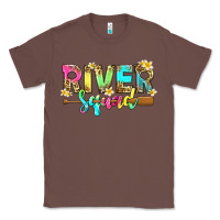 Chestnut river squad with leopard Classic Tee - texasbilliewilder