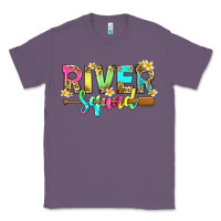 Lavender river squad with leopard Classic Tee - texasbilliewilder