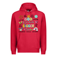 Cardinal god is so much bigger than malia Premium Hoodie - MaliasSmallBusiness