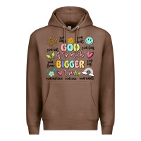 Chestnut god is so much bigger than malia Premium Hoodie - MaliasSmallBusiness