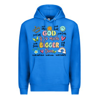 True Royal god is so much bigger than malia Premium Hoodie - MaliasSmallBusiness