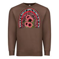 Chestnut valentines sunflower rainbow Premium Sweatshirt - JahusDesignShop
