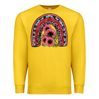 Lemon valentines sunflower rainbow Premium Sweatshirt - JahusDesignShop