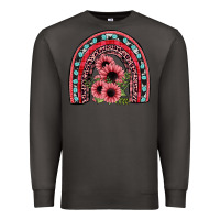 Smoke valentines sunflower rainbow Premium Sweatshirt - JahusDesignShop