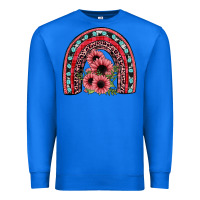 True Royal valentines sunflower rainbow Premium Sweatshirt - JahusDesignShop