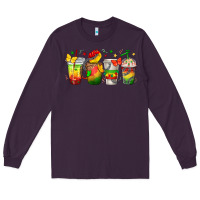 Plum juneteenth coffee cups Long Sleeve Tee - texasbilliewilder