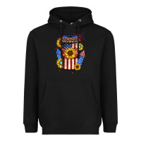 Black 4th of july coffee cup Heavyweight Hoodie - JahusDesignShop