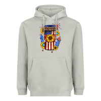 4th Of July Coffee Cup Heavyweight Hoodie | Teevron