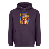 Plum 4th of july coffee cup Heavyweight Hoodie - JahusDesignShop
