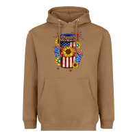 Toasted Coconut 4th of july coffee cup Heavyweight Hoodie - JahusDesignShop