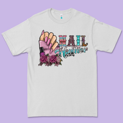 Nail Hustler Premium Tee Designed By Sublimationcraftshop