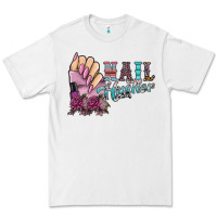 White nail hustler Premium Tee - SublimationCraftShop