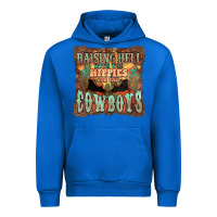 Cobalt raising hell with the hippies and the cowboys Urban Hoodie - NancyCooperArtShop
