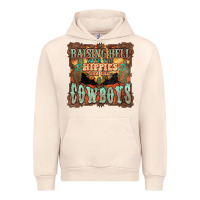 Sandshell raising hell with the hippies and the cowboys Urban Hoodie - NancyCooperArtShop