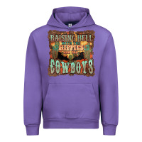 Tulip raising hell with the hippies and the cowboys Urban Hoodie - NancyCooperArtShop