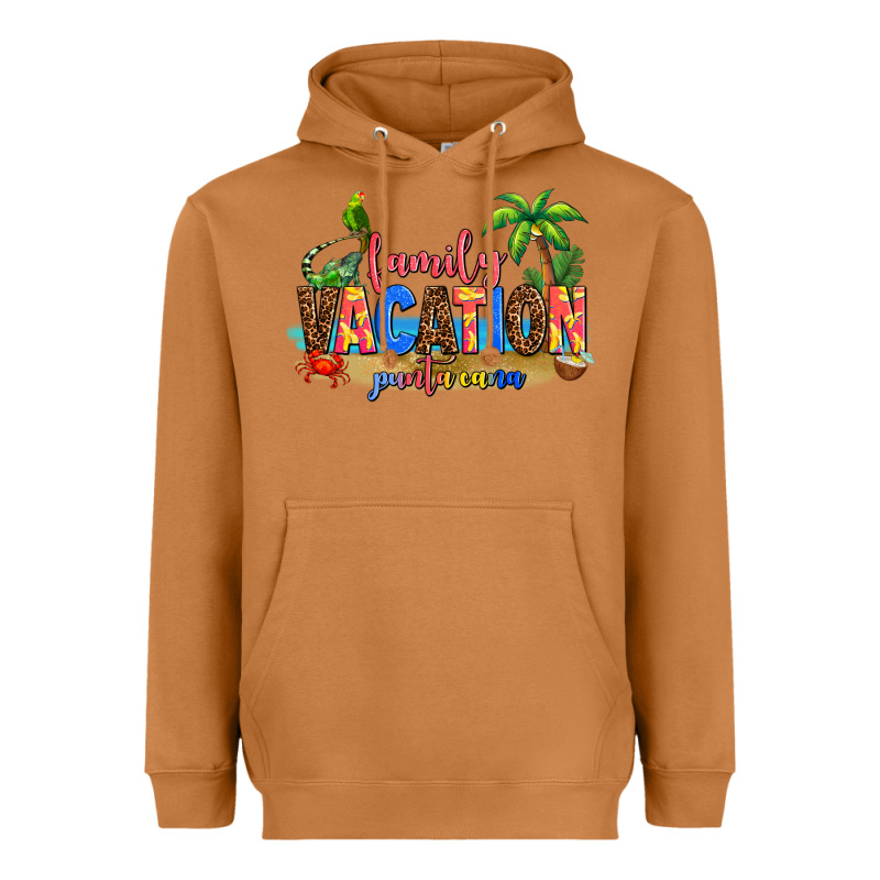 Punta Cana Family Vacation Heavyweight Hoodie by AdoDesignShop | Teevron