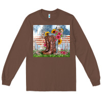 Chestnut christian western Long Sleeve Tee - Zillion Design Studio