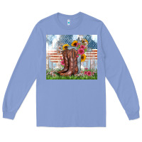 Colony Blue christian western Long Sleeve Tee - Zillion Design Studio