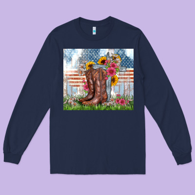 Christian Western Long Sleeve Tee Designed By Zillion Design Studio