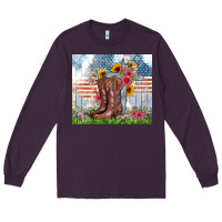 Plum christian western Long Sleeve Tee - Zillion Design Studio