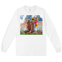 White christian western Long Sleeve Tee - Zillion Design Studio