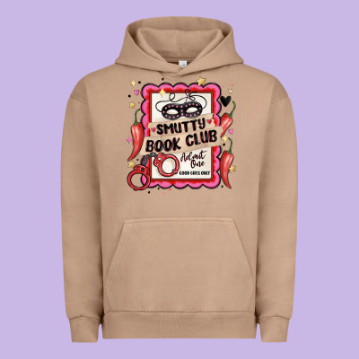 Smutty Book Club Admit One Good Girls Only Urban Hoodie Designed By Maliassmallbusiness