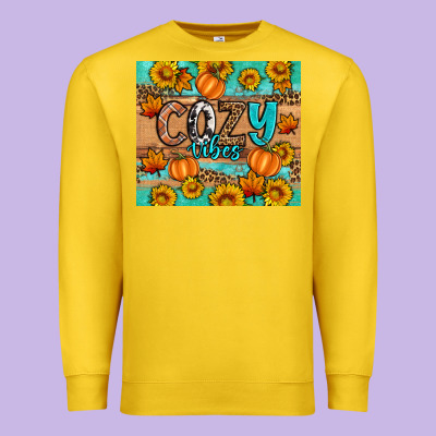 Cozy Vibes Premium Sweatshirt Designed By Artiststas