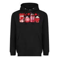 Black valentines day coffee Heavyweight Hoodie - JahusDesignShop