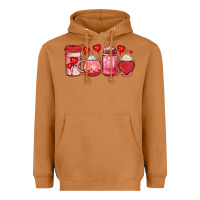 Meerkat valentines day coffee Heavyweight Hoodie - JahusDesignShop