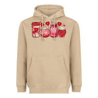 Mushroom valentines day coffee Heavyweight Hoodie - JahusDesignShop