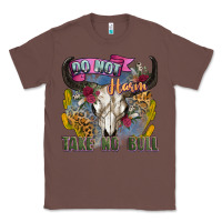 Chestnut do not harm take no bull cow skull Classic Tee - Zillion Design Studio