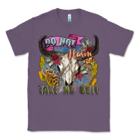 Lavender do not harm take no bull cow skull Classic Tee - Zillion Design Studio