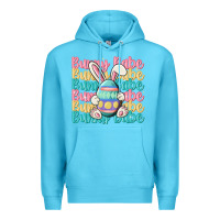 Ocean Blue bunny babe Premium Hoodie - MaliasSmallBusiness