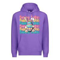 Purple bunny babe Premium Hoodie - MaliasSmallBusiness