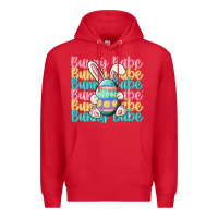Red bunny babe Premium Hoodie - MaliasSmallBusiness