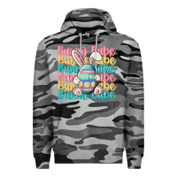 Slate Camo bunny babe Premium Hoodie - MaliasSmallBusiness