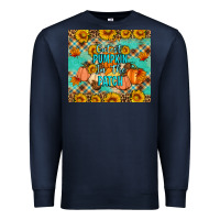 Navy Cutest pumpkin in the patch Premium Sweatshirt - Artiststas