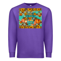Purple Cutest pumpkin in the patch Premium Sweatshirt - Artiststas