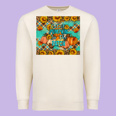 Cutest Pumpkin In The Patch Premium Sweatshirt Designed By Artiststas