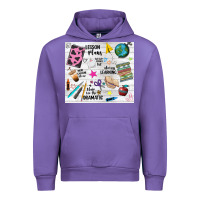 Tulip teacher always learning Urban Hoodie - NancyCooperArtShop