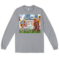 Heather Grey christian western american made country raised Long Sleeve Tee - Zillion Design Studio