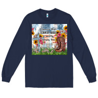 Navy christian western american made country raised Long Sleeve Tee - Zillion Design Studio